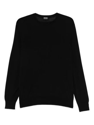Ermenegildo Zegna wool sweater - Nero