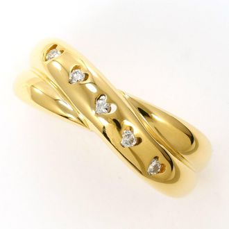 C&A Yellow Gold Yellow Gold (18K) Band Ring (Pre-Owned)