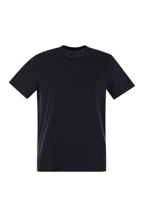 Majestic Filatures Short-Sleeved T-Shirt In Lyocell And Cotton