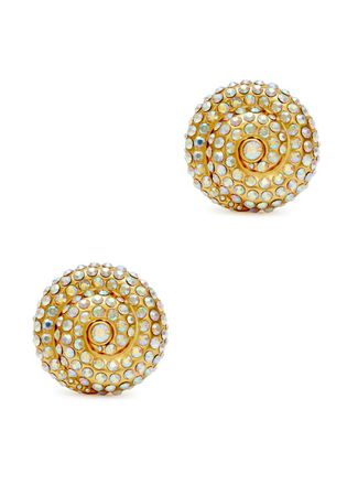 Pearl Octopuss.y Le Soleil 14kt Gold-plated Clip-on Earrings - One Size