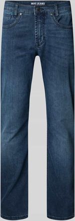M.A.C Regular Fit Jeans aus Baumwoll-Mix in Dunkelblau, Gr&ouml;&szlig;e 31/30
