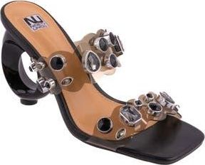 Ninety Union Joyful Embellished Slide Sandal in Black at Nordstrom Rack, Size 5