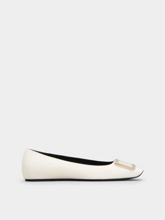 Roger Vivier Trompette Ballerinas in patent leather