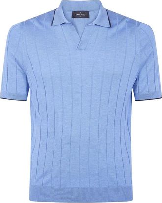 Gran Sasso Heren, Tops, Blauw, Maat: 3XL