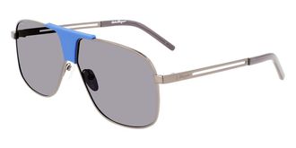 Ferragamo SF 292S 029 Mens Sunglasses Grey Size 63