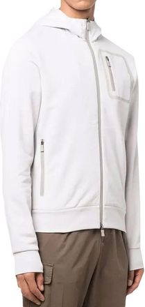 Herno Mens Gray Cotton Sweatshirt Clothing