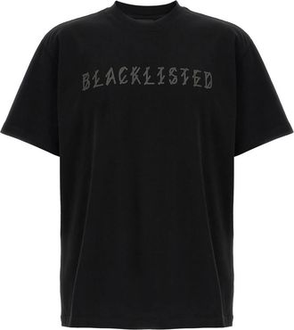 44 Label Group Tops, Heren, Blauw, M, Katoen, Blacklisted T-Shirt