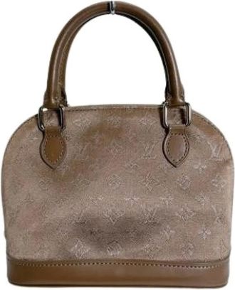 Louis Vuitton Pre-owned Handbags, female, Beige, Size: ONE SIZE Pre-owned Vintage Monogram Satin Pouch