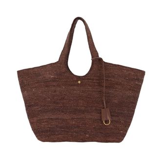 Anine Bing Tote Bags, female, Brown, Size: ONE SIZE Lili Tote