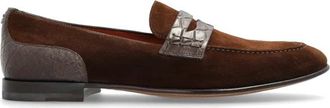 Dolce & Gabbana Su&egrave;de loaferschoenen - Heren - Loafers - Bruin - 42 EU - Su&egrave;de - Schoenen