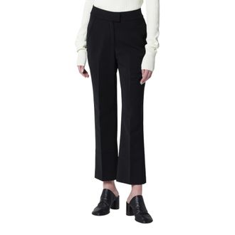 Entire studios Wide Trousers, female, Black, Size: XS Step Hem Pants