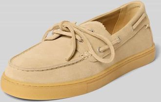 Marc O'Polo Loafer aus reinem Rindnubuk Modell KARA 1B in Sand, Gr&ouml;&szlig;e 36
