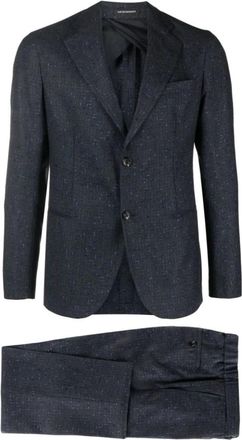 Emporio Armani Hombre, Trajes, Azul, Talla: S