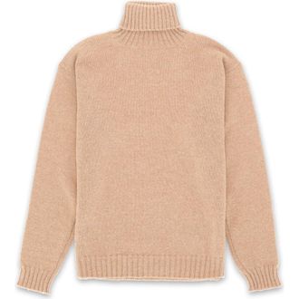 Fortela Wool Turtleneck Sweater in Beige at Nordstrom, Size Xx-Large Eu