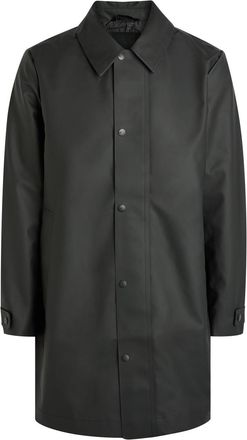 Rains Nara Long Waterproof Jacket - Black - XL