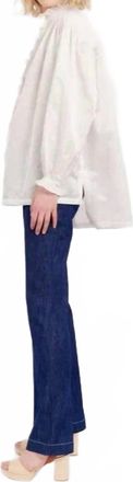 Ines De La Fressange Maryange Loose-Fitting Shirt In White