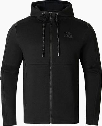 Kappa Mens Tfleece Zipullover Hoody - Black - Size: 36