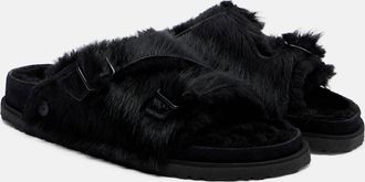 Birkenstock Zurich shearling slides