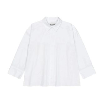 Munthe Tops - Dames - Blouses & Shirts - Wit - Maat: S