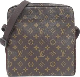 Louis Vuitton Pre-owned Cross Body Bags, male, Brown, Size: ONE SIZE Pre-owned Monogram Trott Shoulder Bag
