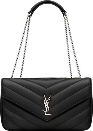 Saint Laurent Bag M Loulou - Dames - Schoudertassen - Zwart - ONE Size - Tassen