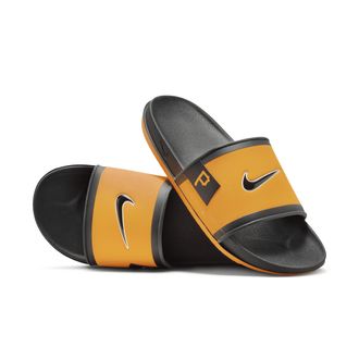 Nike Mens Offcourt (Pittsburgh Pirates) Offcourt Slides in Yellow | FN4320-700