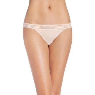 DKNY Bikini in Blush at Nordstrom, Size Medium