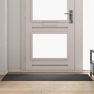 Berkfield Home Rectangular Door Mat in Anthracite, 60x180 cm | Size: Medium