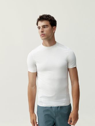 Born Living Yoga T-Shirt Chad White Chalk