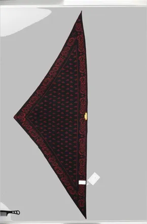 Guest In Residence Paisley Cashmere Scarf - Red