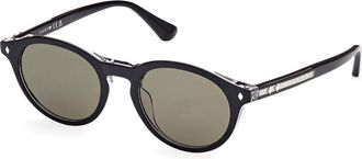 Web Eyewear Web WE0337 03N Mens Sunglasses Black Size 50