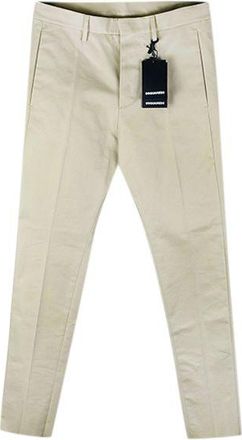 Dsquared2 Beige Tailored Trousers Size 28/71