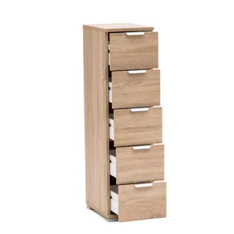 Milani Home Glich - Cassettiera 5 Cassetti