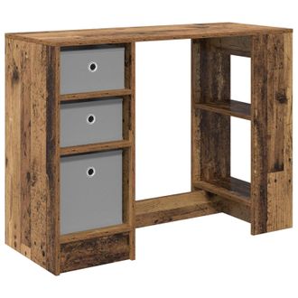 vidaXL Escritorio Madera Vieja 100 X 40 X 75 Cm Madera De Ingenier&iacute;a Vidaxl