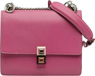 Fendi Pre-owned Chain Shoulder Bag - Dames - Vintage Schoudertas - Roze - ONE Size - Vintage