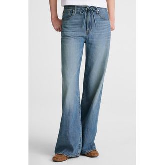 Madewell Ultimate Wide Leg Jeans in Pickett Wash at Nordstrom, Size 33