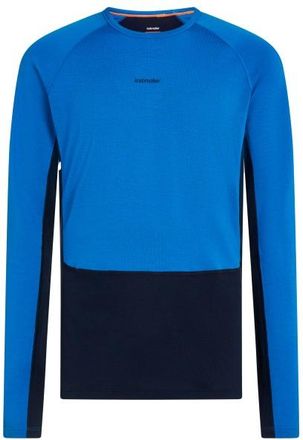 Icebreaker Merino 260 Zoneknit L/S Crewe Merinounterw&auml;sche f&uuml;r Herren | blau