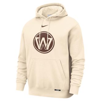 Nike Golden State Warriors City Edition Nike Mens Club Hoodie in Brown | HQ5530-120