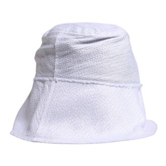 Dolce & Gabbana Hats, male, White, Size: ONE SIZE Wide Brim Bucket Hat