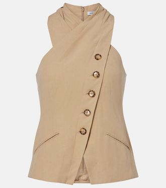 Veronica Beard Pacey halterneck top