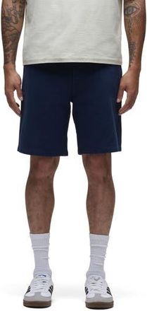 Hudson Venice Flat Front Navy Cotton Twill Chino Shorts at Nordstrom Rack, Size 30