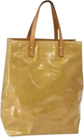 Louis Vuitton Pre-owned Vintage Tote Bag - unisex - Vintage Shopper - Geel - ONE Size - Leer - Vintage