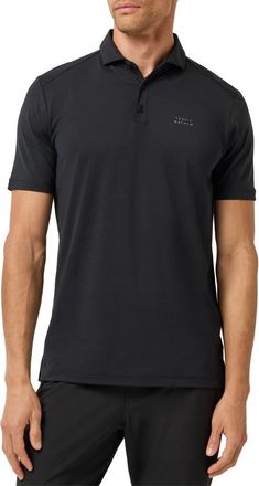 Travis Mathew The Heater Solid Short Sleeve Performance Polo in Black at Nordstrom, Size Xx-Large