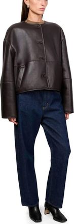 SOEUR Fabio Jacket In Brown