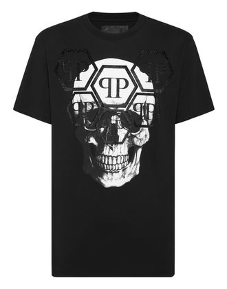Philipp Plein T-Shirt Ronde Hals Skull