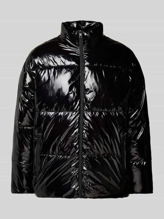 Karl Lagerfeld Steppjacke mit Rei&szlig;verschlusstaschen in Black, Gr&ouml;&szlig;e 52