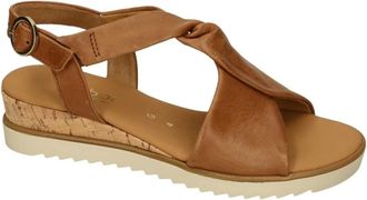 Gabor Schoenen, Dames, Bruin, 36 EU, Leer, 62.751.53 Comfort Sandalen