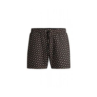 HUGO BOSS Badmode, Heren, Zwart, S, Polyester, Manu Zwemshorts