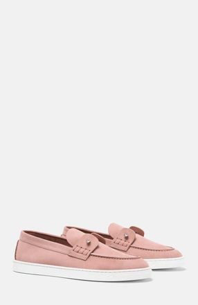 Scarosso Coline Loafers in Lingerie Pink - Nubuck at Nordstrom, Size 39.5