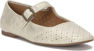 Lucky Brand Tannyr2 Mary Jane Flat in Platino Carina at Nordstrom Rack, Size 9.5